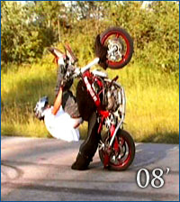 Dave LeBlanc 2008 Highchair Scrape Dave LeBlanc LB STUNTS chicagos extreme stunt, stunt extreme best freestyle rider STUNTS MOTORCYCLE 